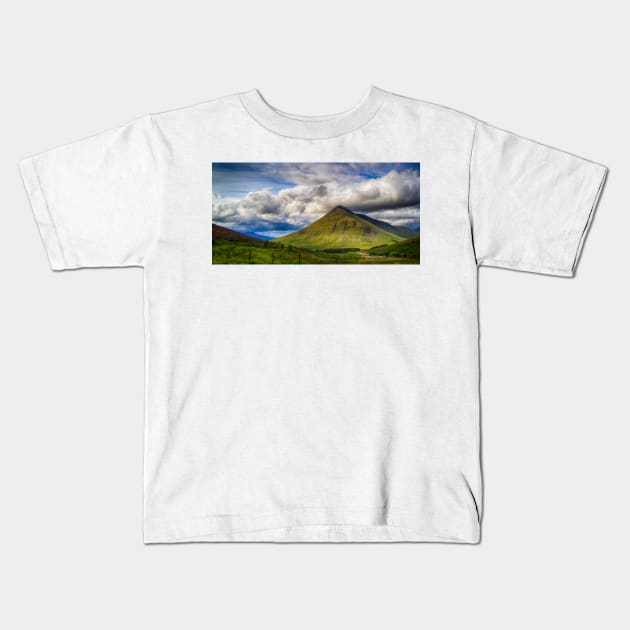 Scottish Highlands Kids T-Shirt by Memories4you